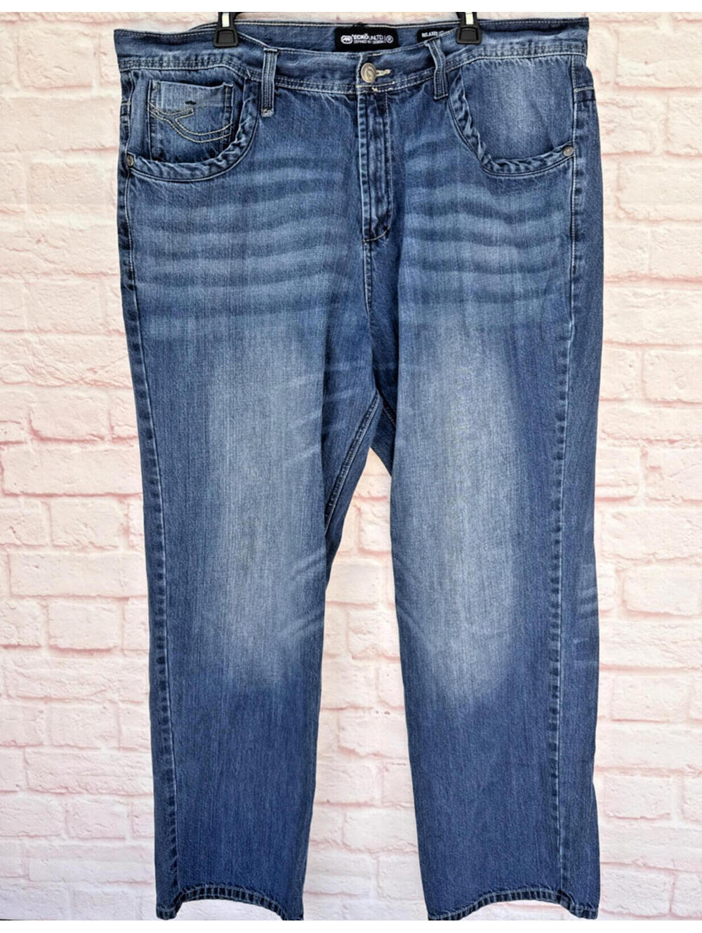 Men’s Ecko Unltd. Relaxed Fit 44 X 32 Blue Demin  Jeans